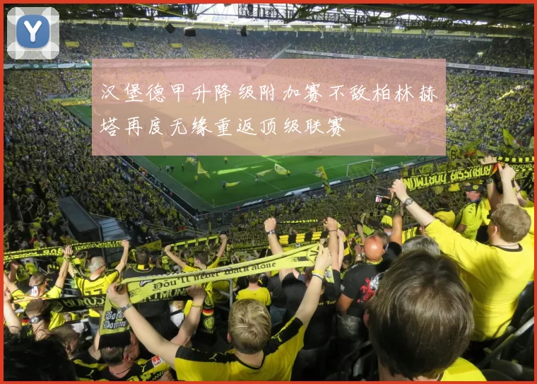 汉堡德甲升降级附加赛不敌柏林赫塔再度无缘重返顶级联赛